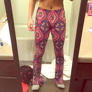 Patterned Bell Bottoms