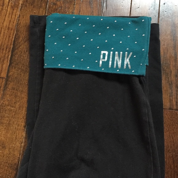 Pink yoga pants