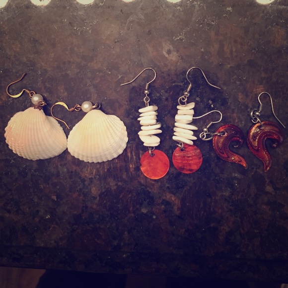 Cute tropical earrings