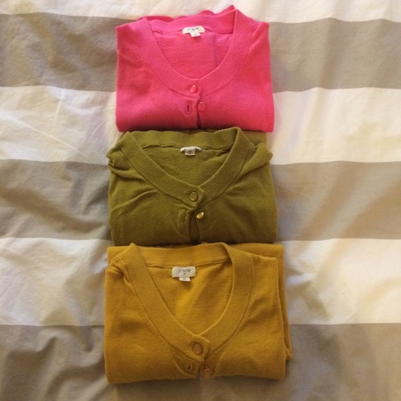 J. Crew cardigans, all medium. Bundle or separates