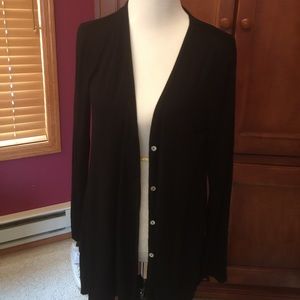 Kische long black cardigan