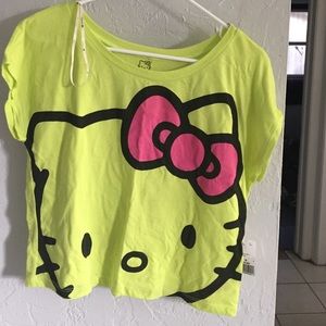 Hello kitty crop top
