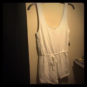 NWT white romper