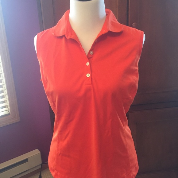 Nike orange golf top SOLD