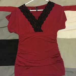 Maurices red top