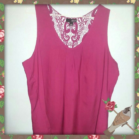 Pink tank top