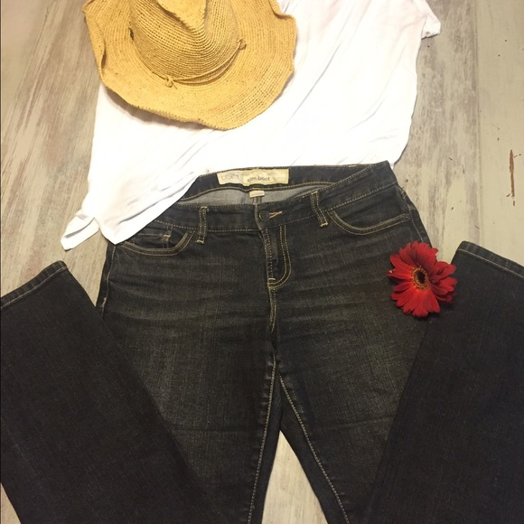 Dark denim jean