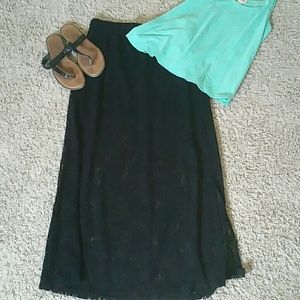 Beautiful long lace skirt