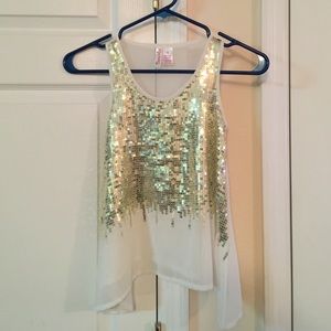 💎 girls beautiful sequin top 💎