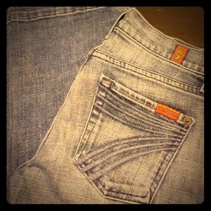 7 for All mankind cropped jeans