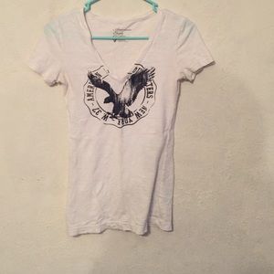 V-neck American eagle top xs