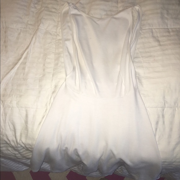 American Apparel Ponte Sleeveless Skater Dress