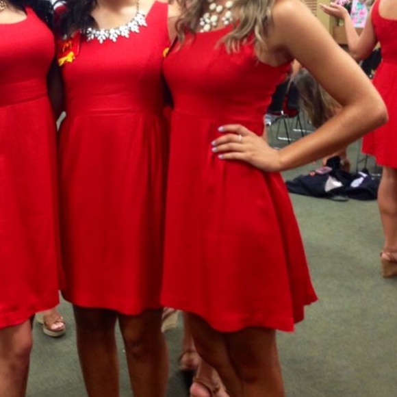 Forever21 Red Dress - Picture 2 of 2