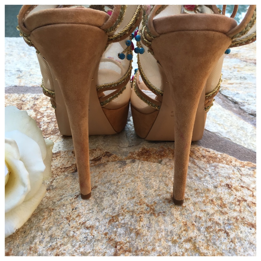 Charlotte Olympia Platform Suede 'Arizona' Bootie - Picture 3 of 6