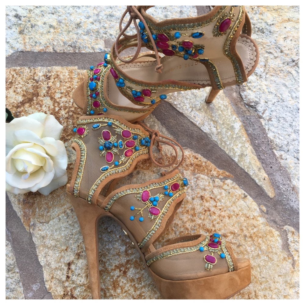 Charlotte Olympia Platform Suede 'Arizona' Bootie - Picture 4 of 6