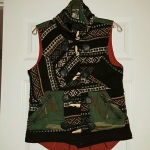 Military Sweater Vest