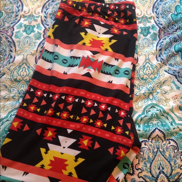 Aztec leggings