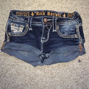 Size 23 rock revival shorts