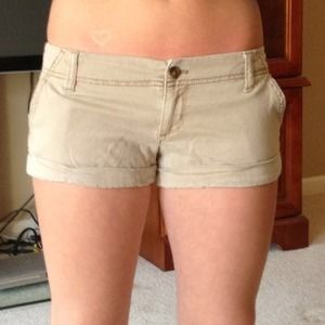 Hollister Khaki Shorts