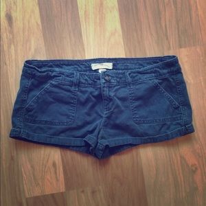 Navy hollister shorts