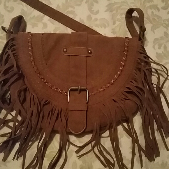 Fringe crossbody