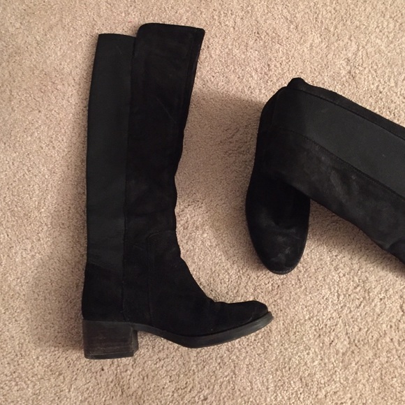 Aldo knee high authentic neubuc and leather