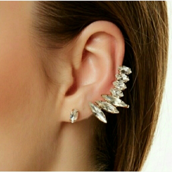 T&J Designs Jewelry - Crystal Cuff earing