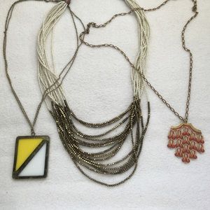 3 Statement Necklaces