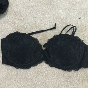 Black Lace Victoria Secret PINK Bra