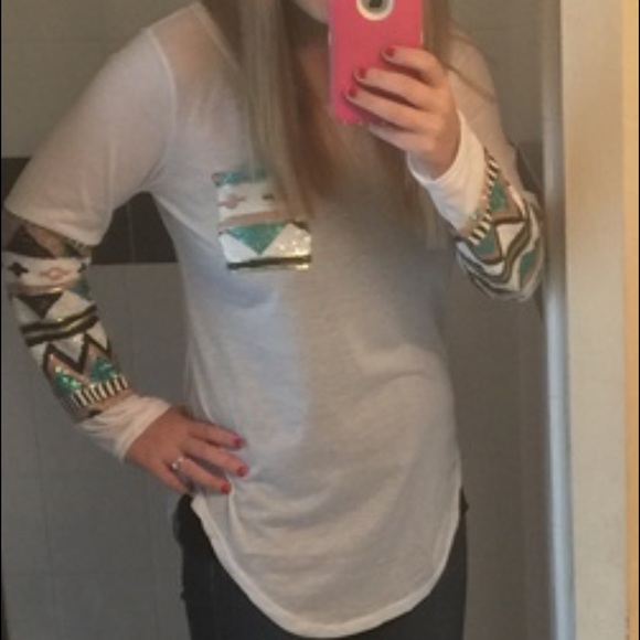 Casual shirt top blouse - Picture 3 of 4