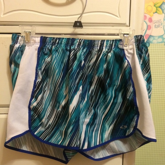Teal Running Shorts