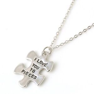 ✨FLASH SALE✨ Love You To Pieces Puzzle Necklace