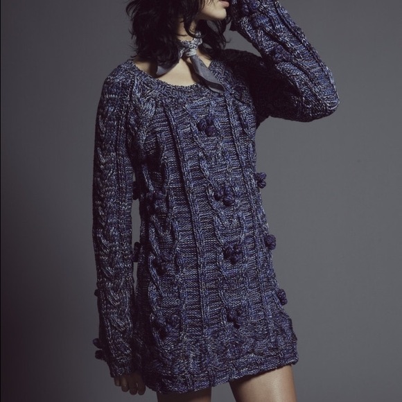 Braided Cable Mini Dress by For Love & Lemons - Picture 2 of 4