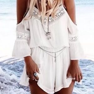 White romper