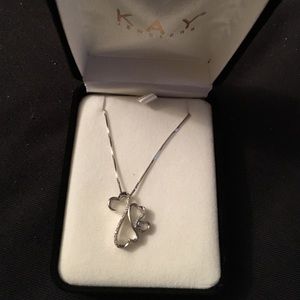 Open heart collection necklace