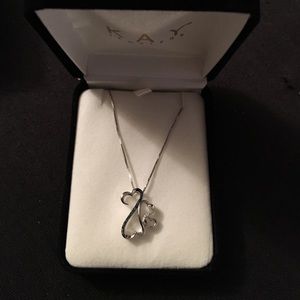 Open heart collection necklace