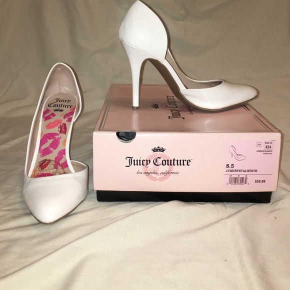 Juicy couture heels. So cute, just a lil too big