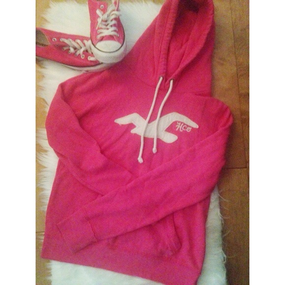 💕SOLD💕Pink Hollister Hoodie