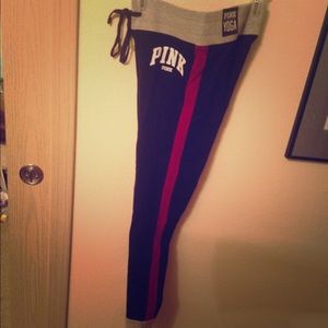 Black PINK campus leggings