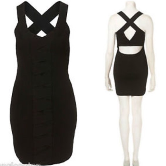 Topshop Dresses & Skirts - Top shop sexy body con cut out back dress