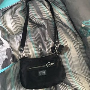 Black Coach purse handbag