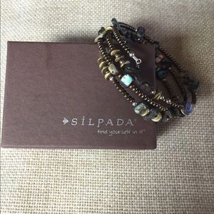 Silpada wrap around bracelet