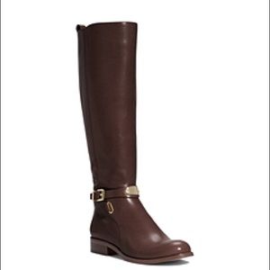 NEW Dark Brown Size 10 Michael Kors Riding Boots