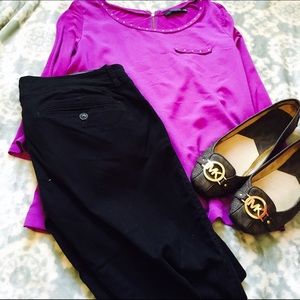 AEO Black Stretch Pants