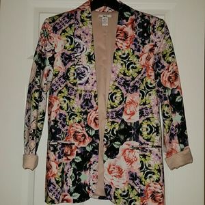 Floral Blazer