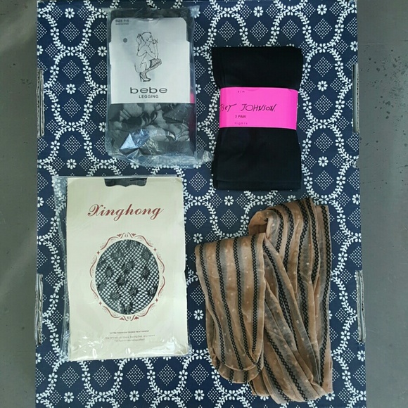 5 New Pairs of Tights