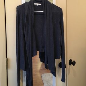 Flowy navy cardigan