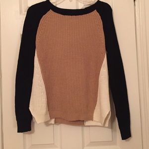 Express color-blocked sweater