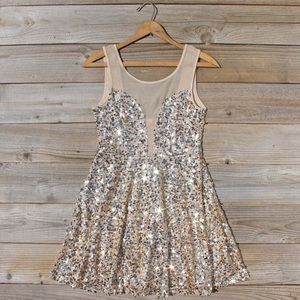 Spool72 Small Gold Sequin Dress