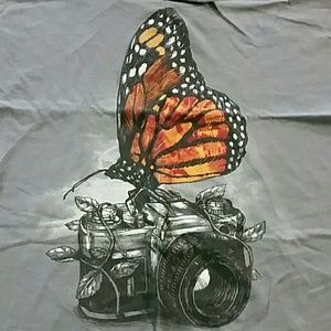 Threadless Large girly shirt NATURE PHOTOGRAPHY